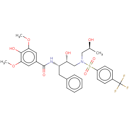 Chemical structure of BindingDB Monomer ID 50544259