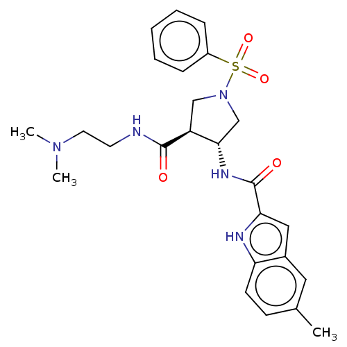 Chemical structure of BindingDB Monomer ID 50544340