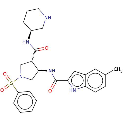 Chemical structure of BindingDB Monomer ID 50544366