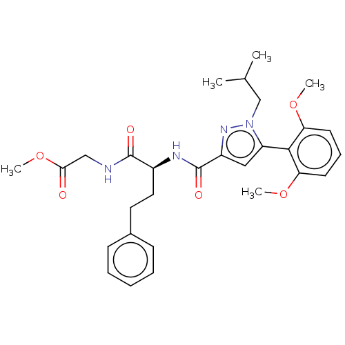 Chemical structure of BindingDB Monomer ID 50544722