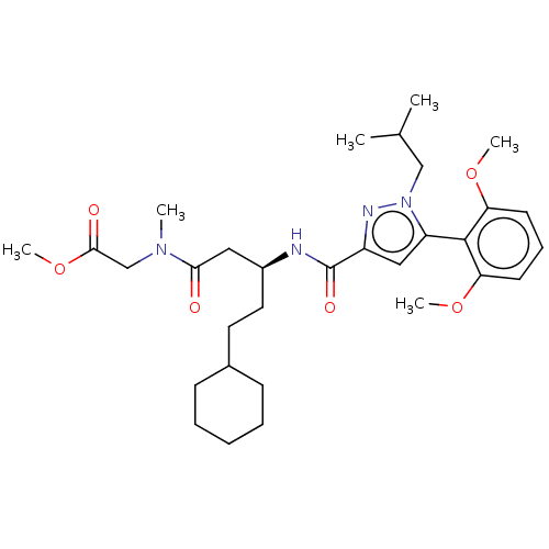 Chemical structure of BindingDB Monomer ID 50544731