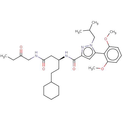 Chemical structure of BindingDB Monomer ID 50544736