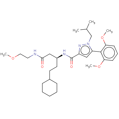 Chemical structure of BindingDB Monomer ID 50544737