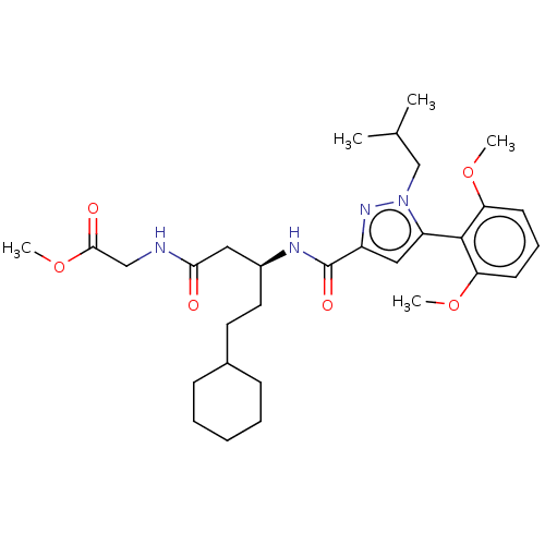 Chemical structure of BindingDB Monomer ID 50544738