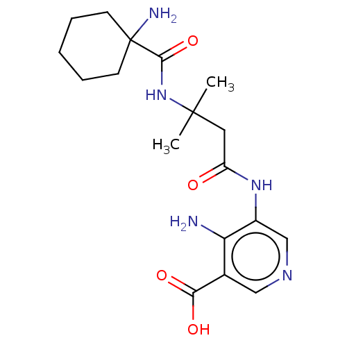 Chemical structure of BindingDB Monomer ID 50545043