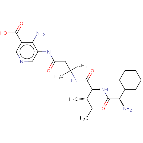 Chemical structure of BindingDB Monomer ID 50545075