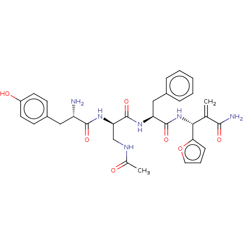 Chemical structure of BindingDB Monomer ID 50545385