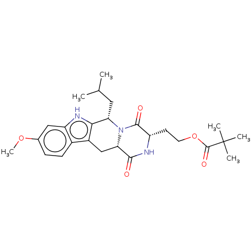 Chemical structure of BindingDB Monomer ID 50545548