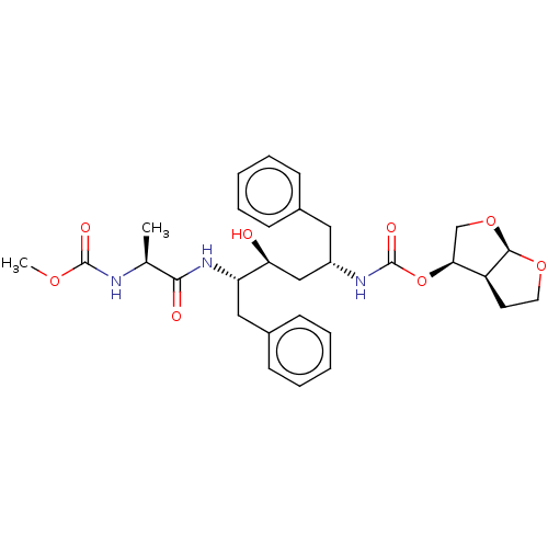 Chemical structure of BindingDB Monomer ID 50545791