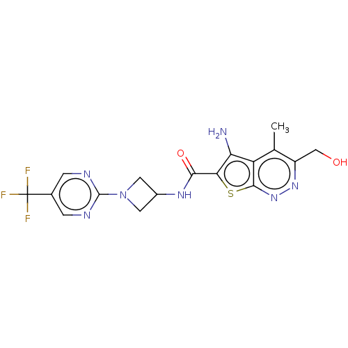 Chemical structure of BindingDB Monomer ID 50546061