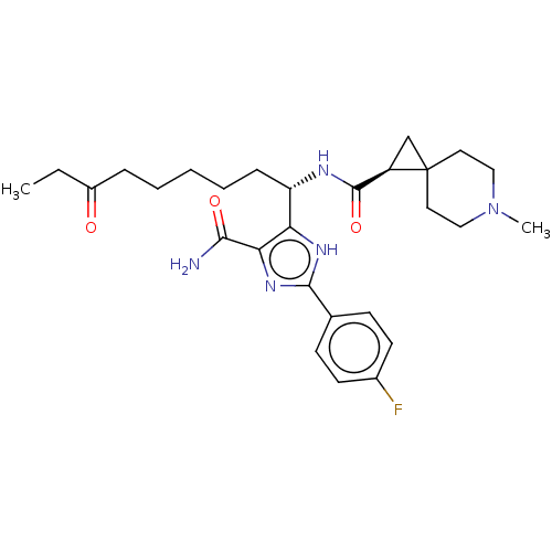 Chemical structure of BindingDB Monomer ID 50546481