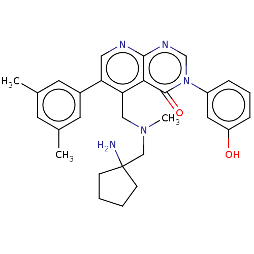 Chemical structure of BindingDB Monomer ID 50546581