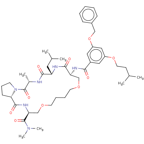 Chemical structure of BindingDB Monomer ID 50546769