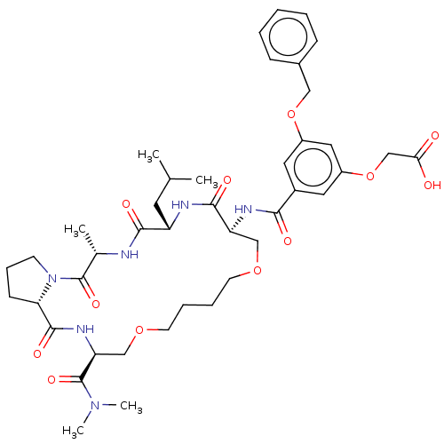 Chemical structure of BindingDB Monomer ID 50546774