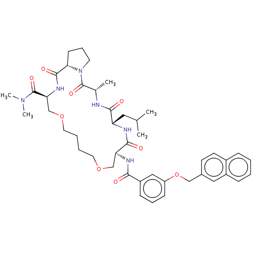 Chemical structure of BindingDB Monomer ID 50546777