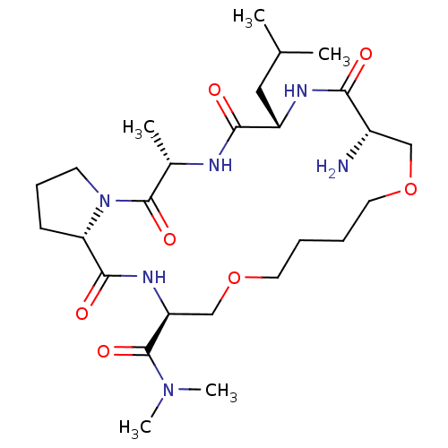 Chemical structure of BindingDB Monomer ID 50546781