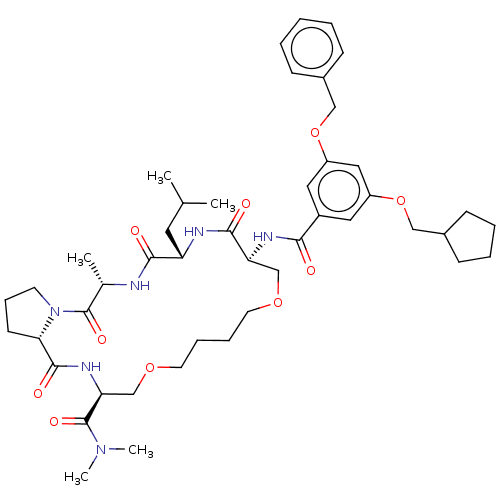 Chemical structure of BindingDB Monomer ID 50546782