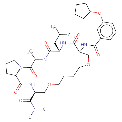 Chemical structure of BindingDB Monomer ID 50546786