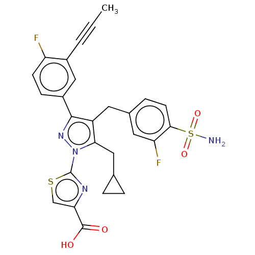 Chemical structure of BindingDB Monomer ID 50546964