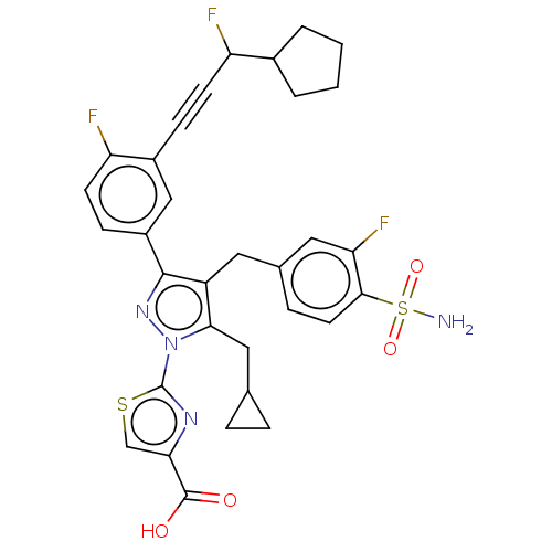 Chemical structure of BindingDB Monomer ID 50546974