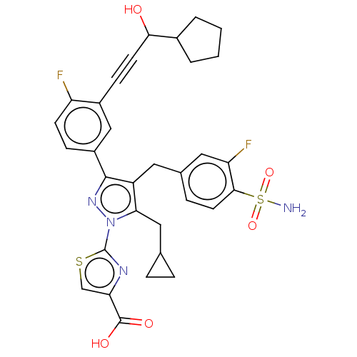 Chemical structure of BindingDB Monomer ID 50546975