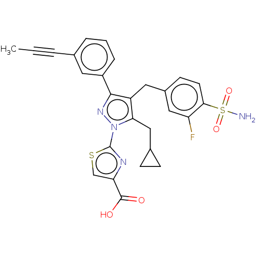 Chemical structure of BindingDB Monomer ID 50547000
