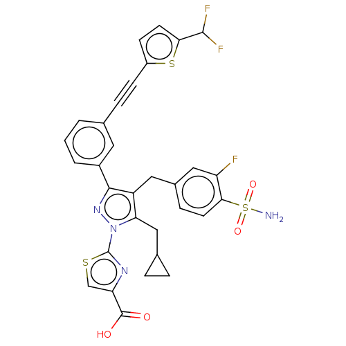 Chemical structure of BindingDB Monomer ID 50547007