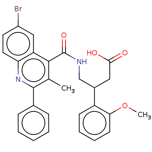 Chemical structure of BindingDB Monomer ID 50547373