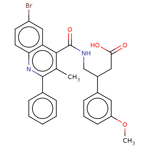 Chemical structure of BindingDB Monomer ID 50547374