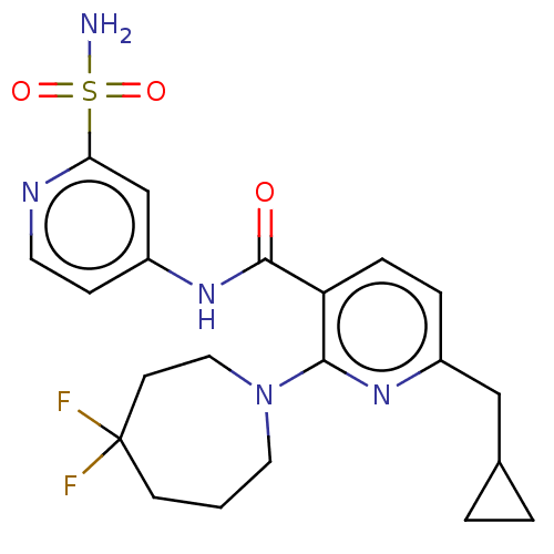 Chemical structure of BindingDB Monomer ID 50547885