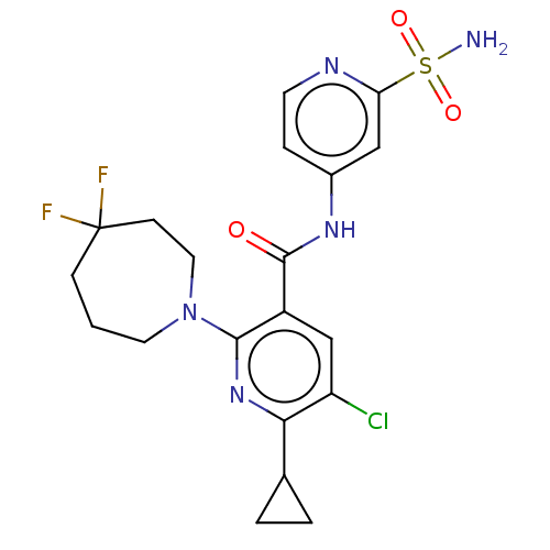 Chemical structure of BindingDB Monomer ID 50547887