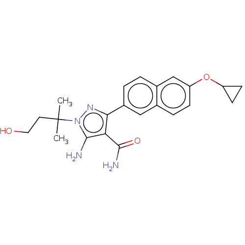 Chemical structure of BindingDB Monomer ID 50548339