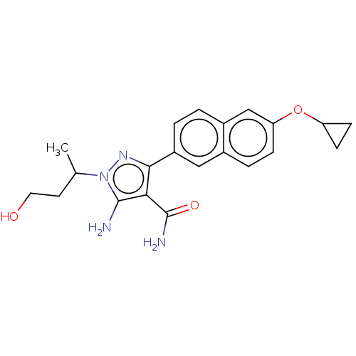 Chemical structure of BindingDB Monomer ID 50548344