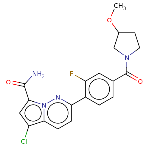 Chemical structure of BindingDB Monomer ID 50549291