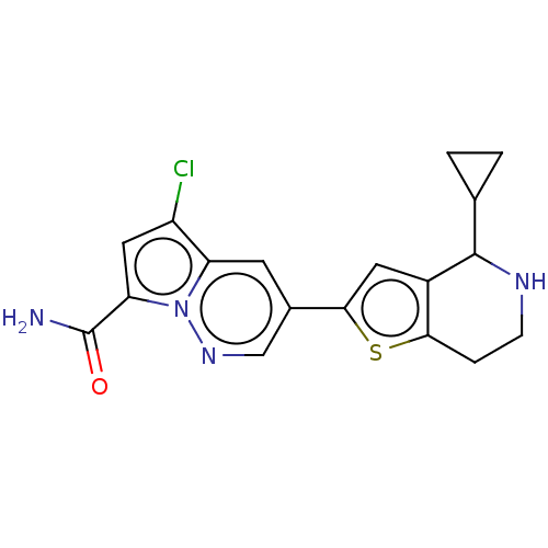 Chemical structure of BindingDB Monomer ID 50549300