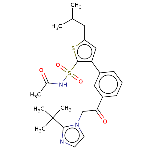 Chemical structure of BindingDB Monomer ID 50549534