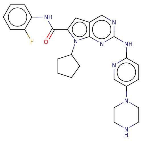 Chemical structure of BindingDB Monomer ID 50549562