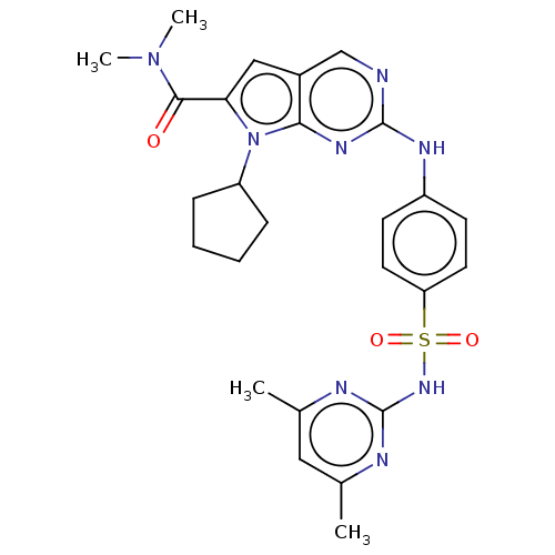 Chemical structure of BindingDB Monomer ID 50549575