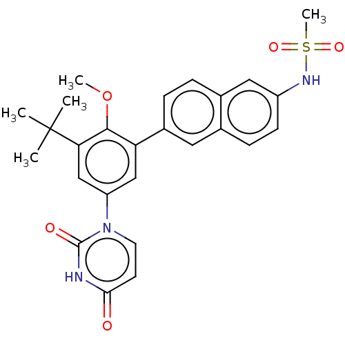 Chemical structure of BindingDB Monomer ID 50549803