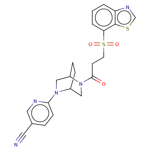 Chemical structure of BindingDB Monomer ID 50549894