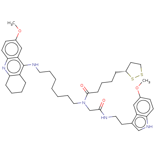 Chemical structure of BindingDB Monomer ID 50550230