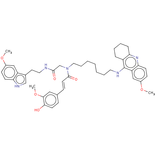 Chemical structure of BindingDB Monomer ID 50550234