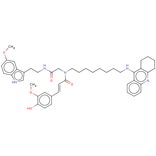 Chemical structure of BindingDB Monomer ID 50550236