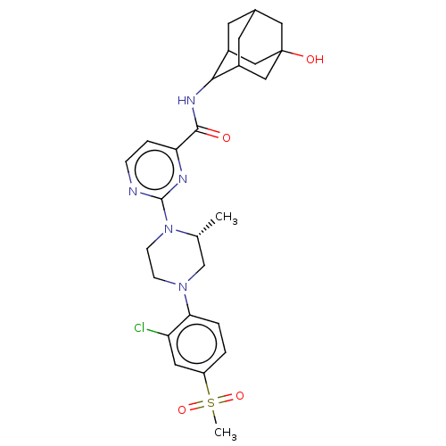 Chemical structure of BindingDB Monomer ID 50550264