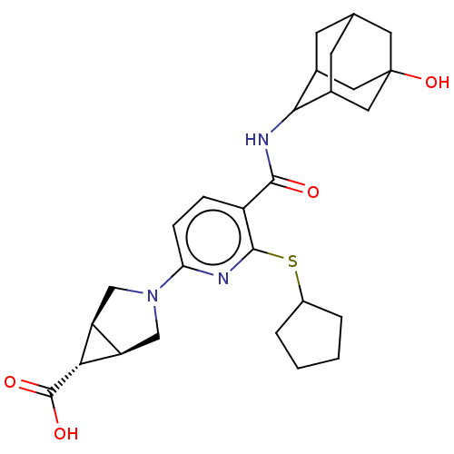 Chemical structure of BindingDB Monomer ID 50550384