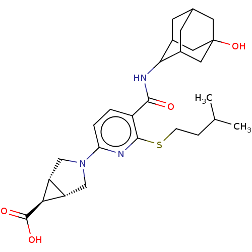 Chemical structure of BindingDB Monomer ID 50550385