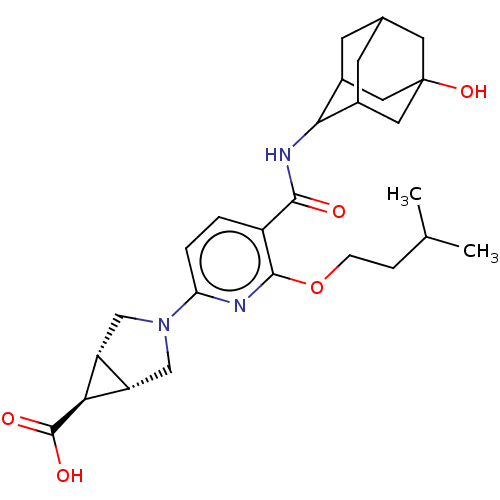 Chemical structure of BindingDB Monomer ID 50550438