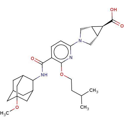 Chemical structure of BindingDB Monomer ID 50550441