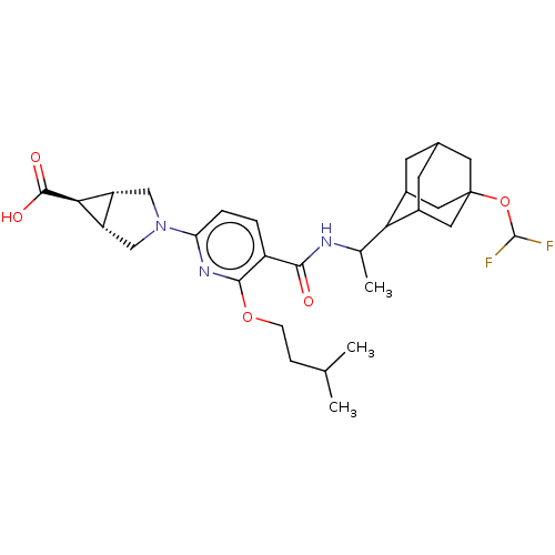 Chemical structure of BindingDB Monomer ID 50550443