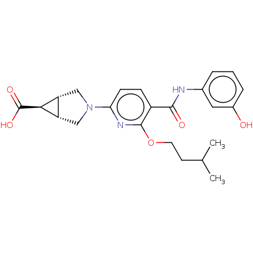 Chemical structure of BindingDB Monomer ID 50550444